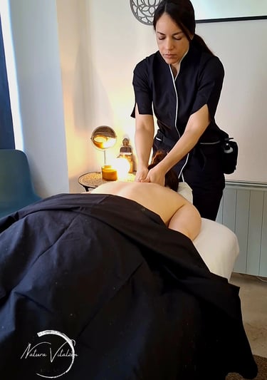 sala de masajes Natura VitalZen Vigo - Masaje Balines Vitalzen