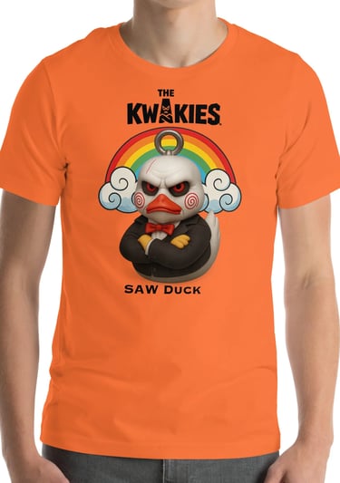 T-shirt The KWAKIES - Saw Duck