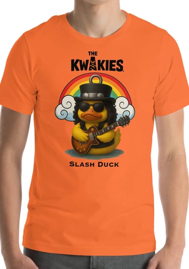 T-shirt The KWAKIES - Slash Duck
