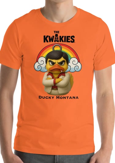 T-shirt The KWAKIES - Tony Montana Duck