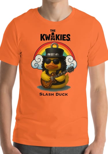 T-shirt The KWAKIES - Slash Duck