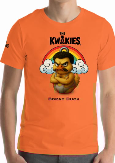 T-shirt The KWAKIES - Borat Duck