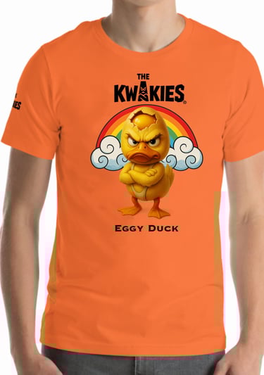 T-shirt The KWAKIES -Eggy Duck