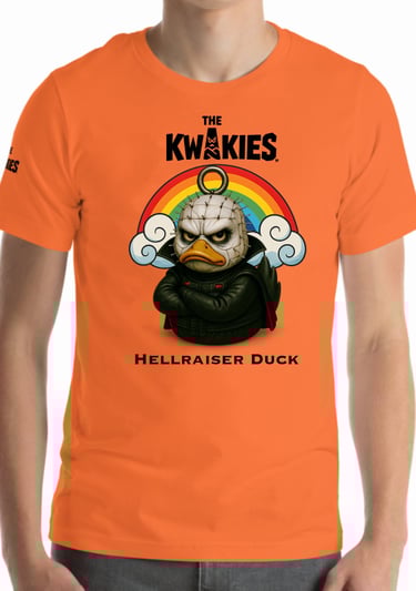  T-shirt The KWAKIES - Hellraiser Duck