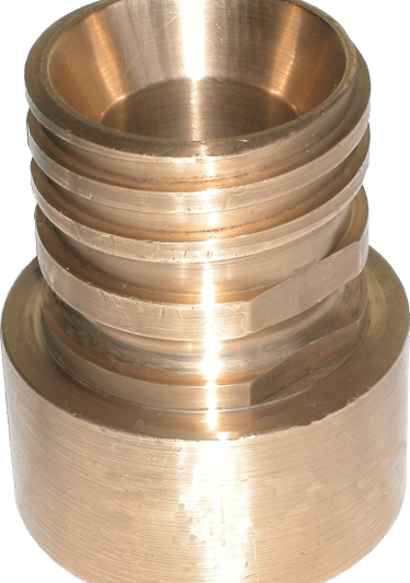 Acople bronce rosca soldeo para gases