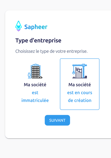 sapheer création entreprise