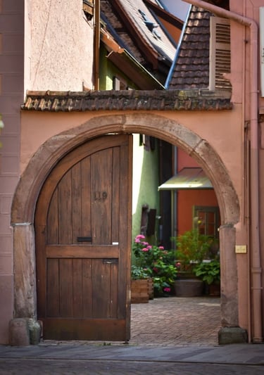 entrée gite zum harzala ribeauvillé