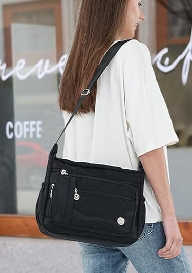 MINTEGRA Women's Shoulder Handbag – Fashionable and spacious crossbody bag with multiple pockets