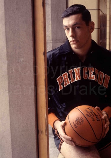 Bill Bradley at Princeton in 1962 by James Drake for Sports Illustrated