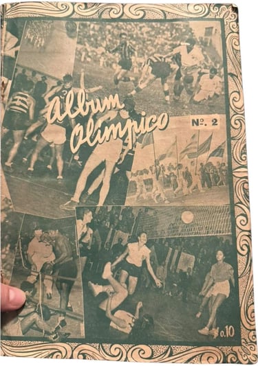 1947 Sportlandia Album Olimpico No 2 Sports Cards from Uruguay