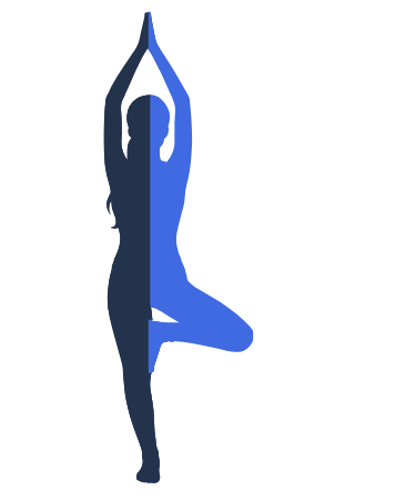 stilisierte-Silouette-einer-Frau-die-Yoga-macht-in-Vrksana-der-Baumhaltung