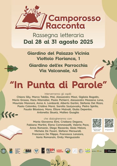 Anteprima programma con ospiti dell'edizione di Agosto 2025