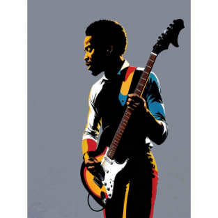 a man with a guitar 