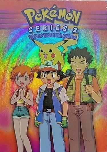 Check List Topps Pokémon series 2 US rainbow foil