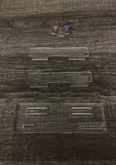 Retro-Bit Acrylic Display Rodland NES