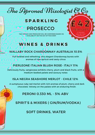 Wine Bar; Mobile Bar; Corporate Bar; Wedding bar