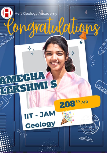 IIT JAM Geology result