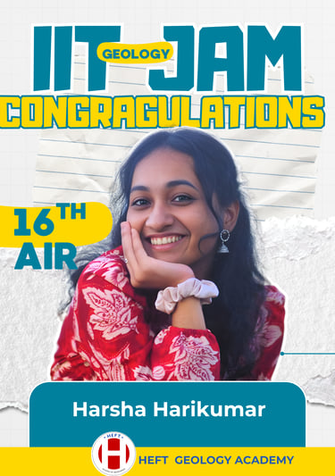 IIT JAM Rank holder  