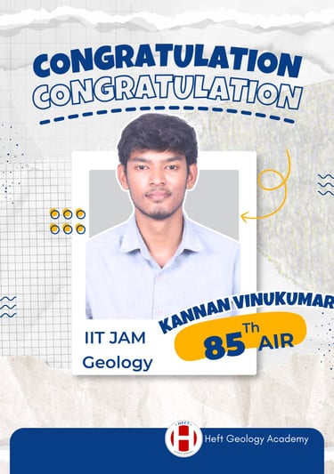 IIT JAM Geology- 2026