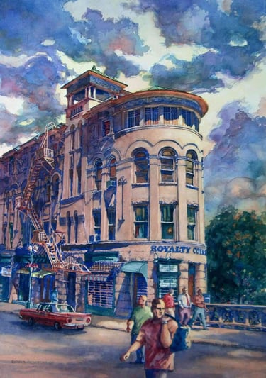 Above River Walk by Donna Senopoulos