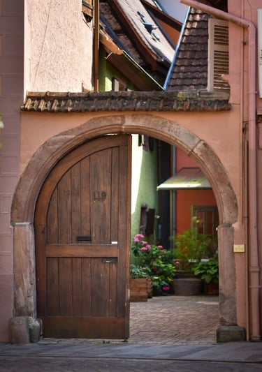 entrée gite zum harzala ribeauvillé