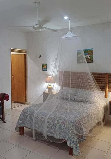 Habitación en mayan bungalow con 2 camas