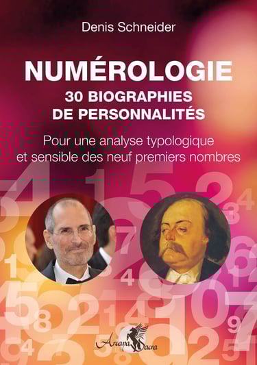 Numérologie, 30 biographies de personnalités