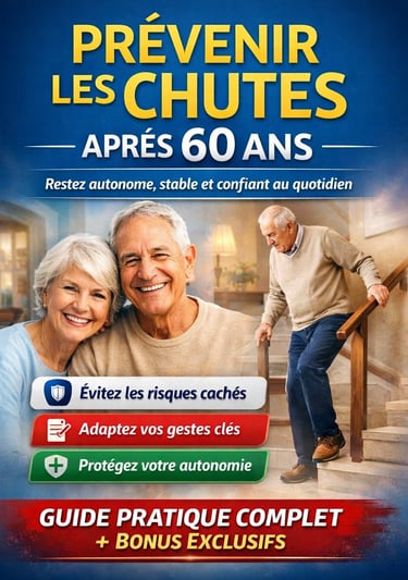 Comprendre les chutes chez les seniors après 60 ans. Causes réelles, signaux d’alerte et solutions 