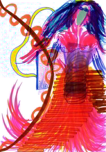 "THE ASCENSION" Artwork by Elkolor aka Raphael Pathe