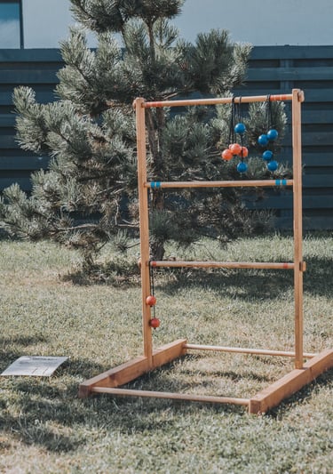 Ladder Ball žaidimas – žaidimų nuoma Klaipėdoje.