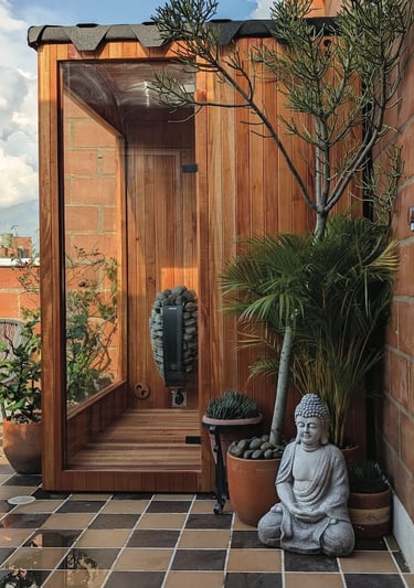 Fabricacíon Saunas Finlandesa Colombia Onzen