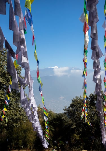 1 day hike, short hike, kathmandu, nepal, jamacho gumba