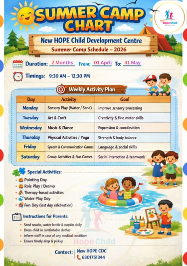 Parent consultation for child therapy at New Hope Center