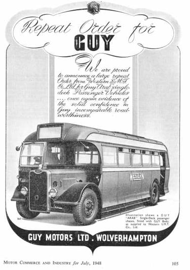 Arab Single Decker from 1948