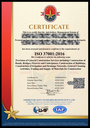 contoh iso akreditasi