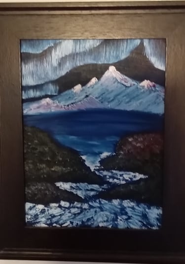 The Fairytale North (painting) Kylee Nicole Smith