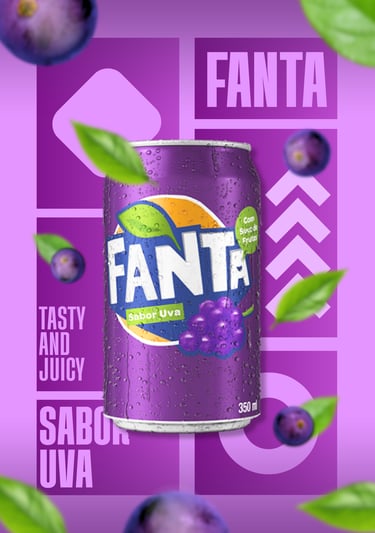 Fanta New Flavour Promotion Flyer