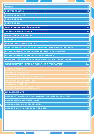 Valeurs éducatives et culturelles portées par l’Association Musicale de Caudan
