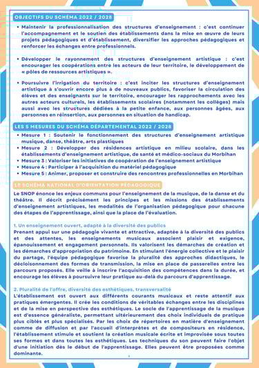 Objectifs pédagogiques et orientations éducatives de l’Association Musicale de Caudan