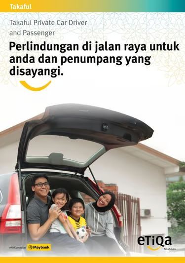 Add Personal Accident coverage for your motor vehicle