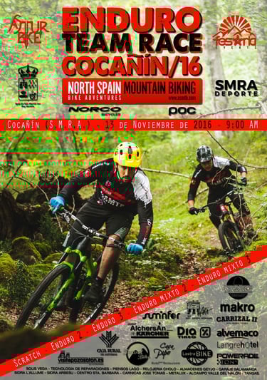 cartel Enduro Team Race Cocañín 2016