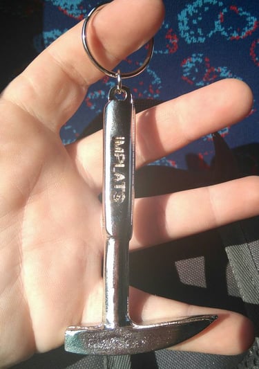 Marula Mine Implats Key chain