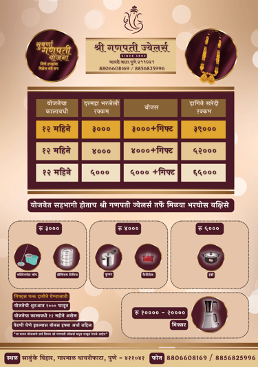 Suvarna Ganpati Yojana - Gold Investment Scheme