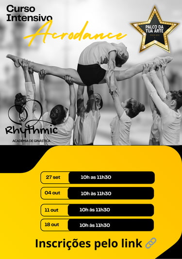Cartaz - Curso Intensivo Acrodance