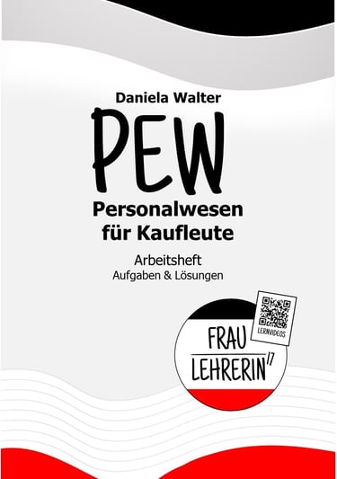 PEW Arbeitsheft Personalwesen für Kaufleute #fraulehrerin17