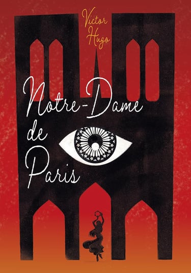 Première de couverture de l'édition abrégée du roman Notre-Dame de Paris
