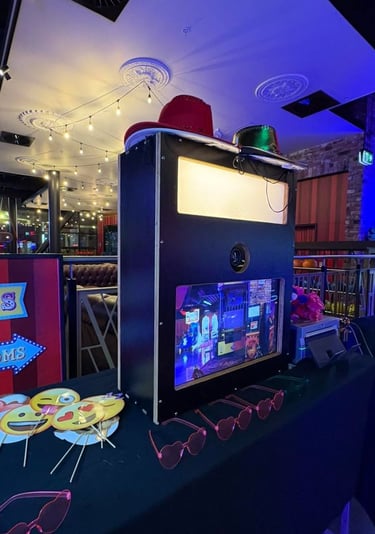 Kiwibooth Setup at Archie Brothers