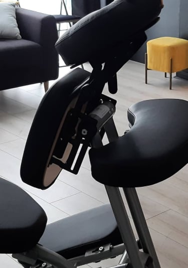 chaise de massage Amma noire , model stronglight 