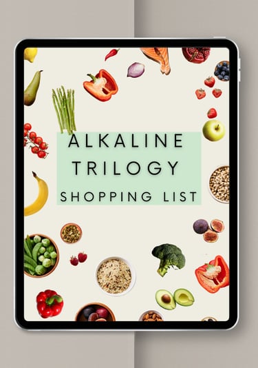 Alkaline diet shopping list