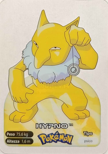 97 Hypno lamincards spécial édition